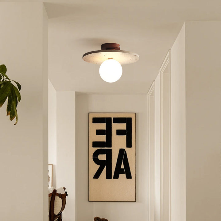 Modern Stone Ceiling Light