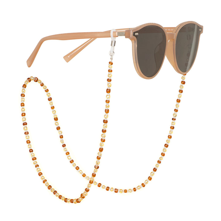 Beaded Eyewear Chain with Flexible Holders Stornfield