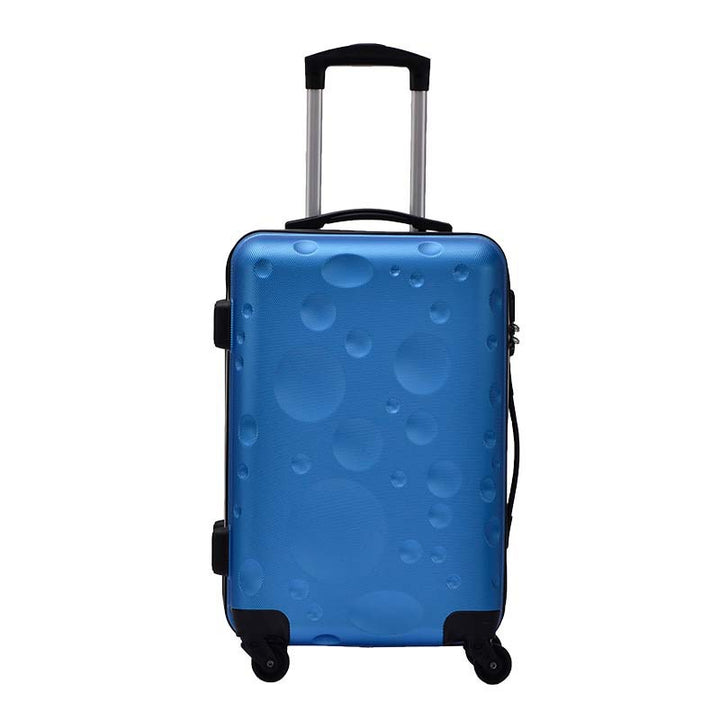 Unisex Modern Bubble-Pattern Hard Shell Spinner Suitcase Stornfield