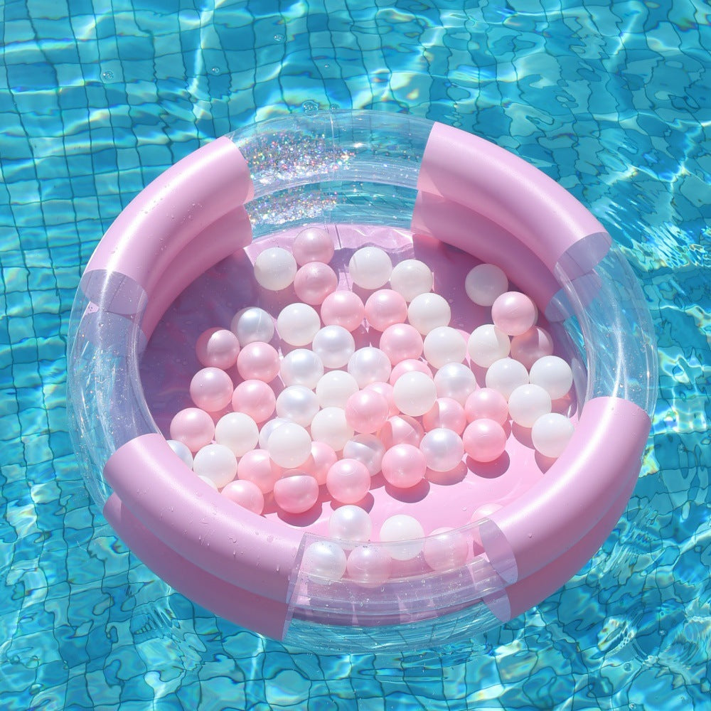 Mermaid-Themed Inflatable Pool Ring Stornfield