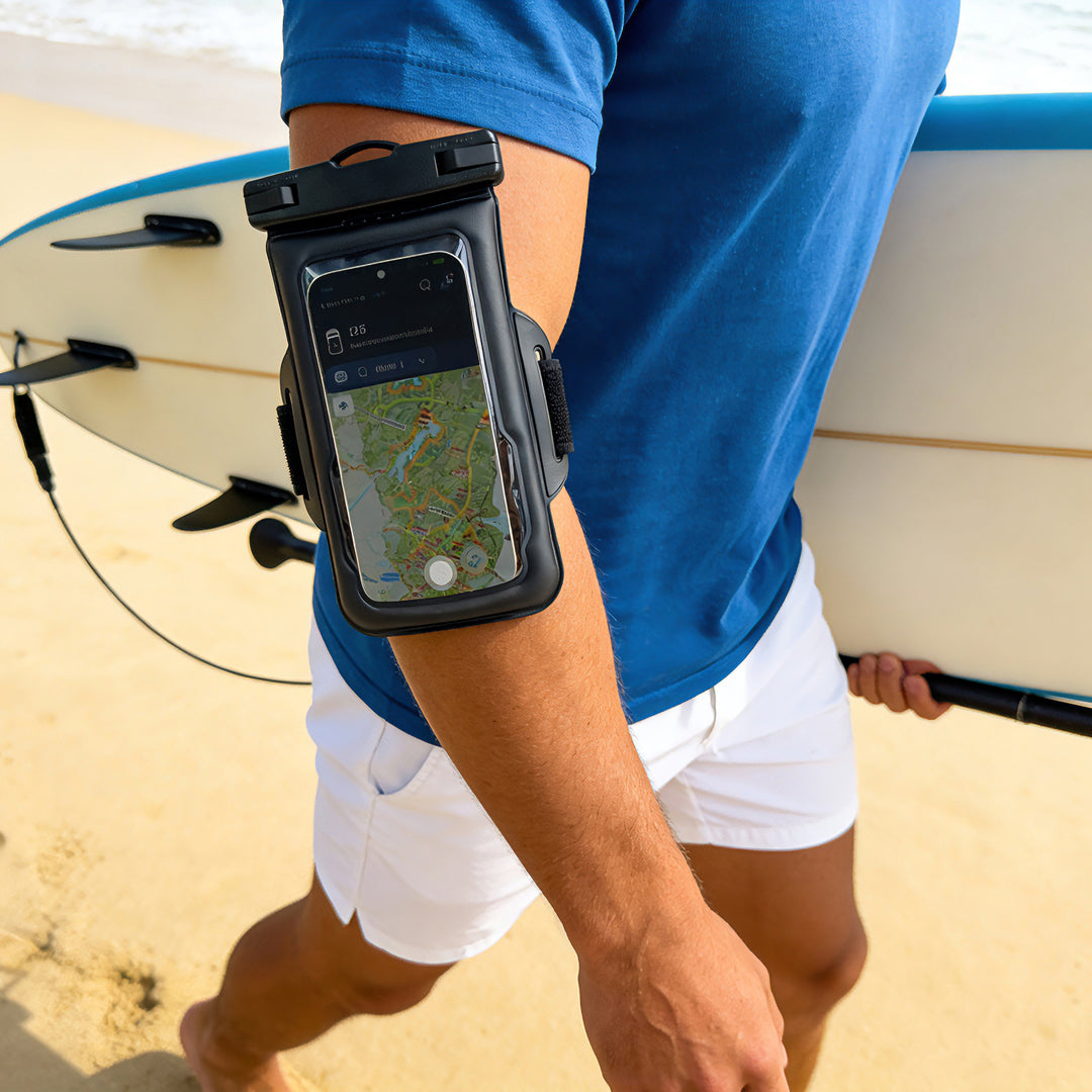 Waterproof smartphone case with transparent viewing window Stornfield