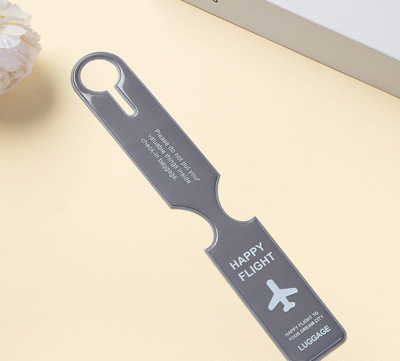 reflective PVC luggage handle wrap tag with secure snap closure Stornfield