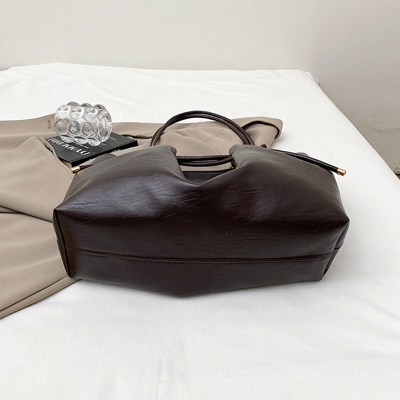 Stylish Soft Leather Tote