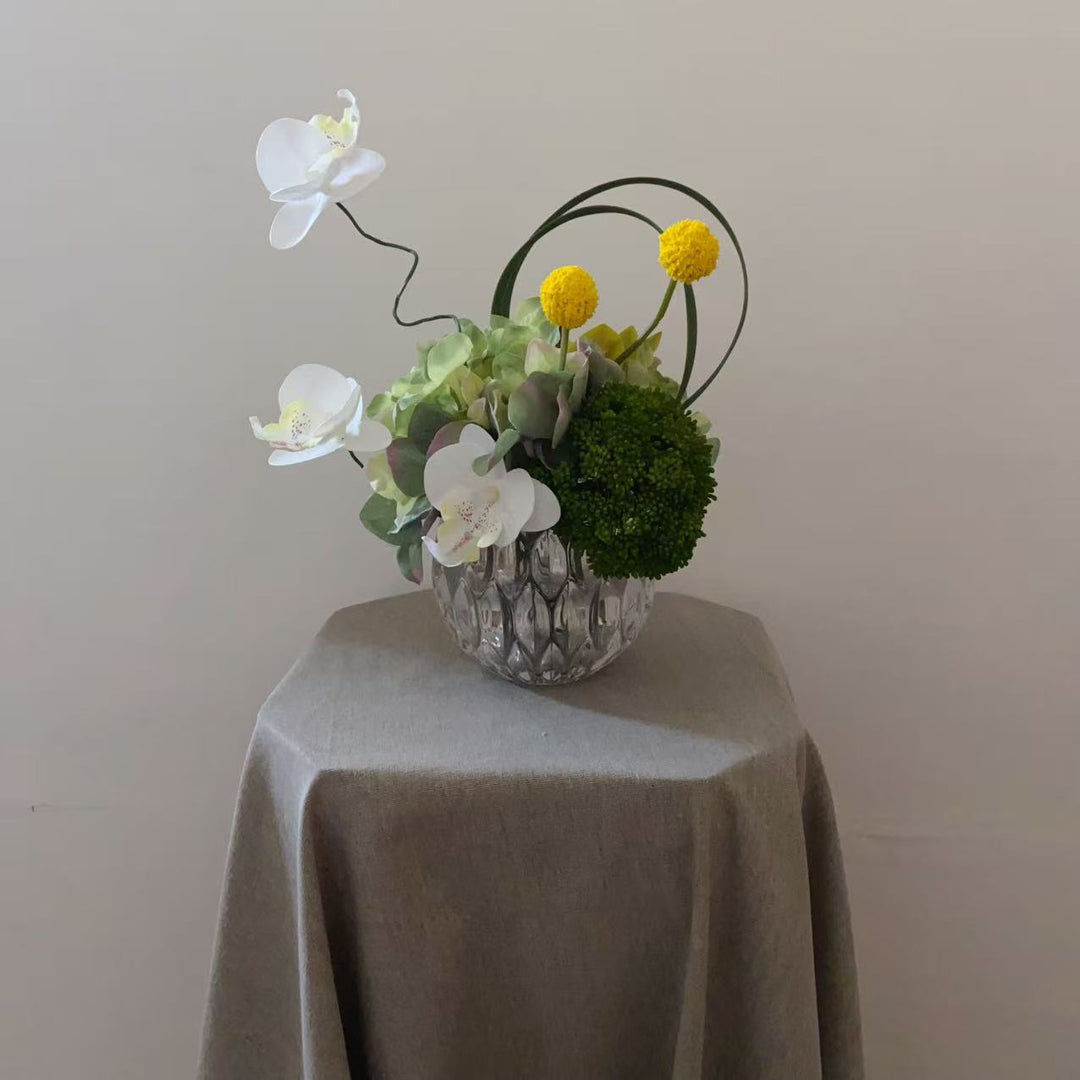 Elegant Faux Floral Arrangement