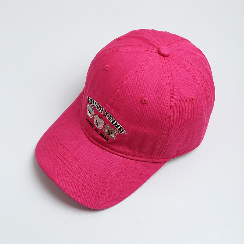Women's Fun Embroidered Teddy Bear Baseball Cap Stornfield