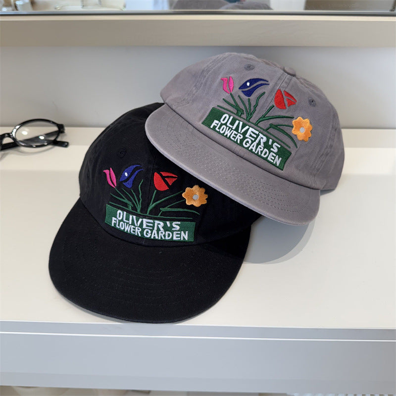 Men's Embroidered Floral Cap Stornfield