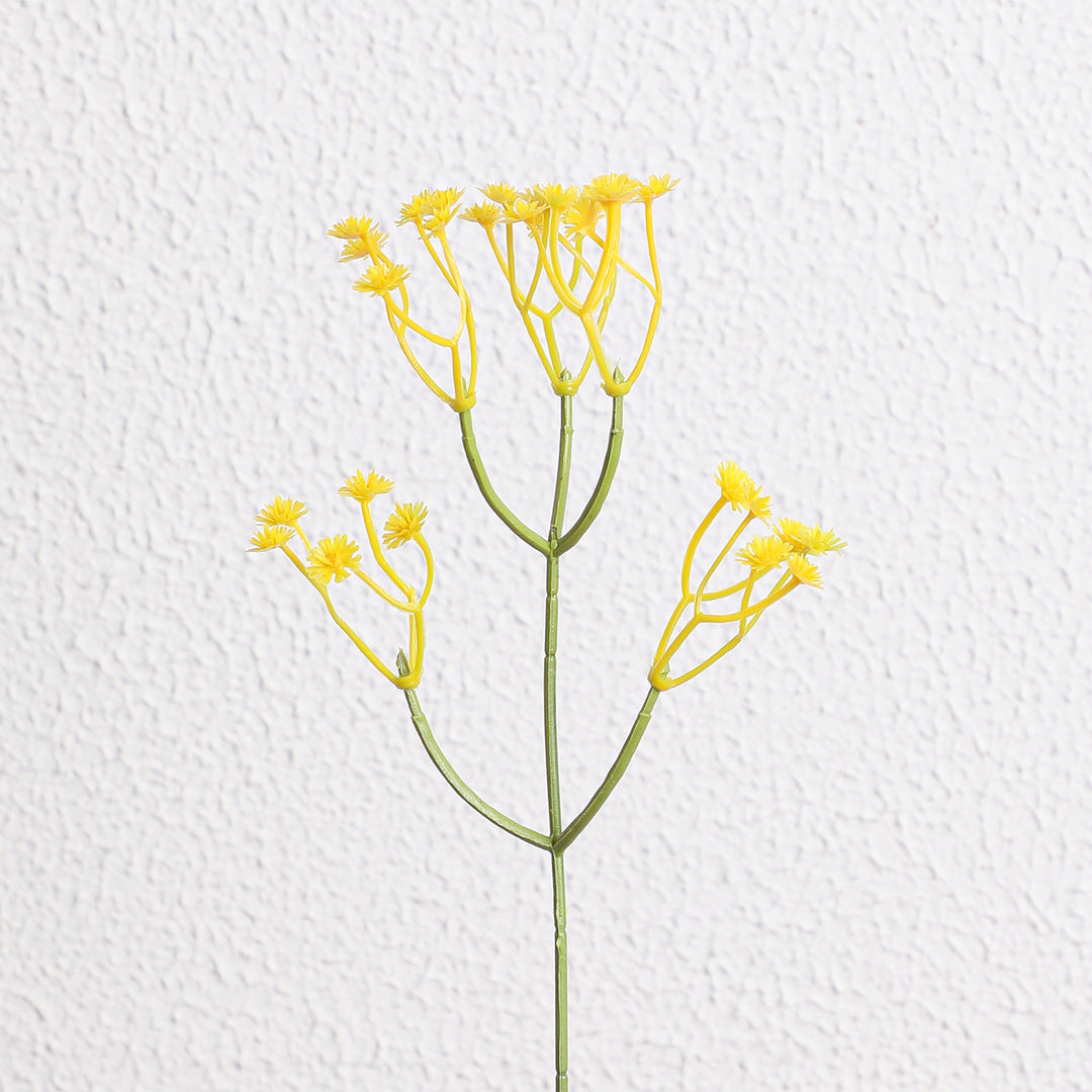 Artificial flower branch with fine details