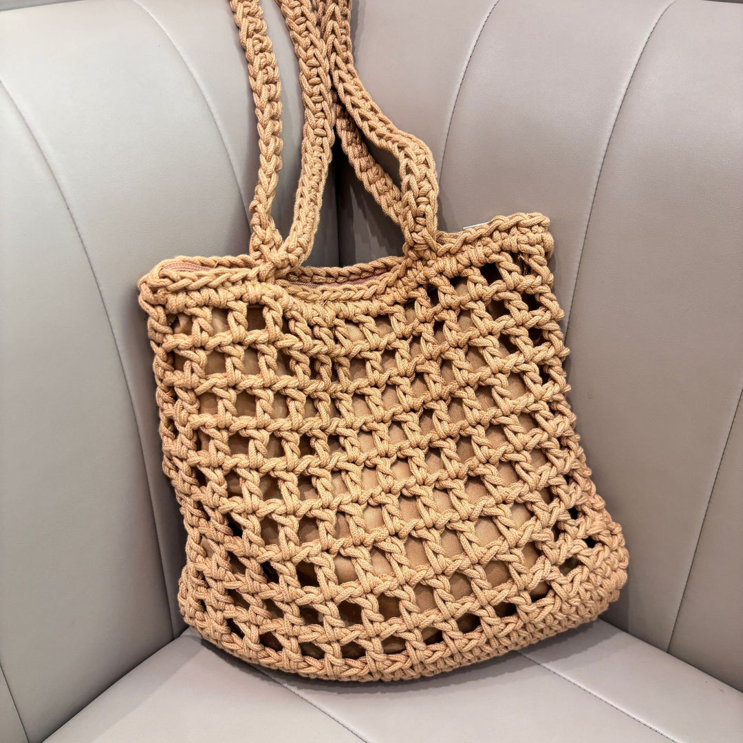 Hand-knotted net bag Stornfield