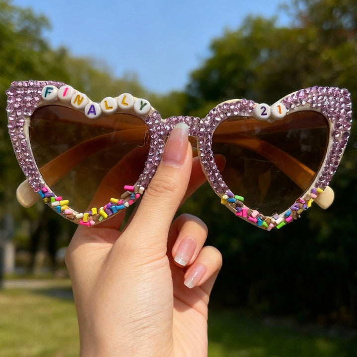 Statement Heart-Shaped Sunglasses Stornfield 1787141240