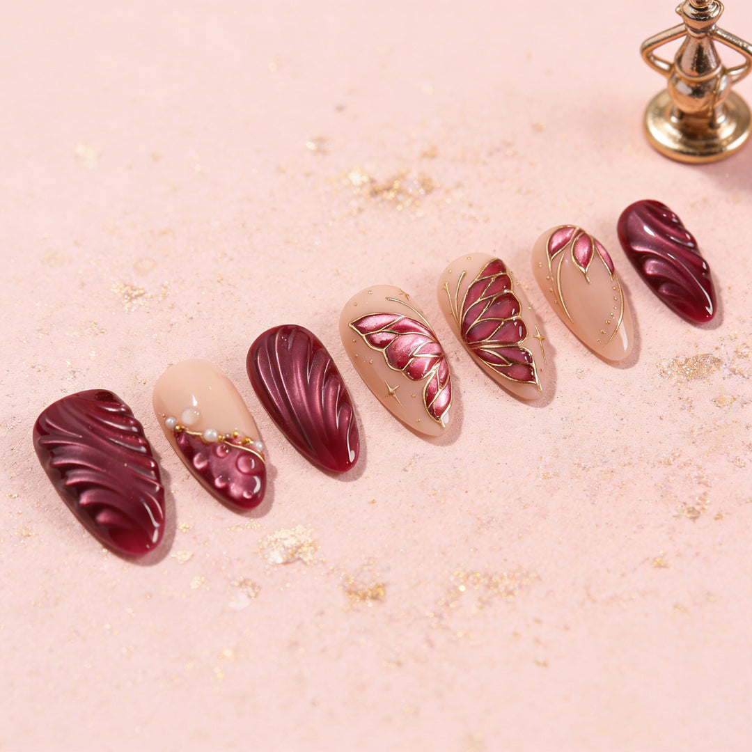 Decorative Press-On Nail Enhancements Stornfield 1789915539