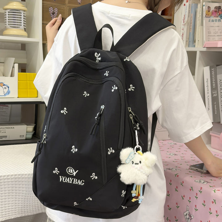 Stylish Embroidered Backpack Stornfield 1791205781