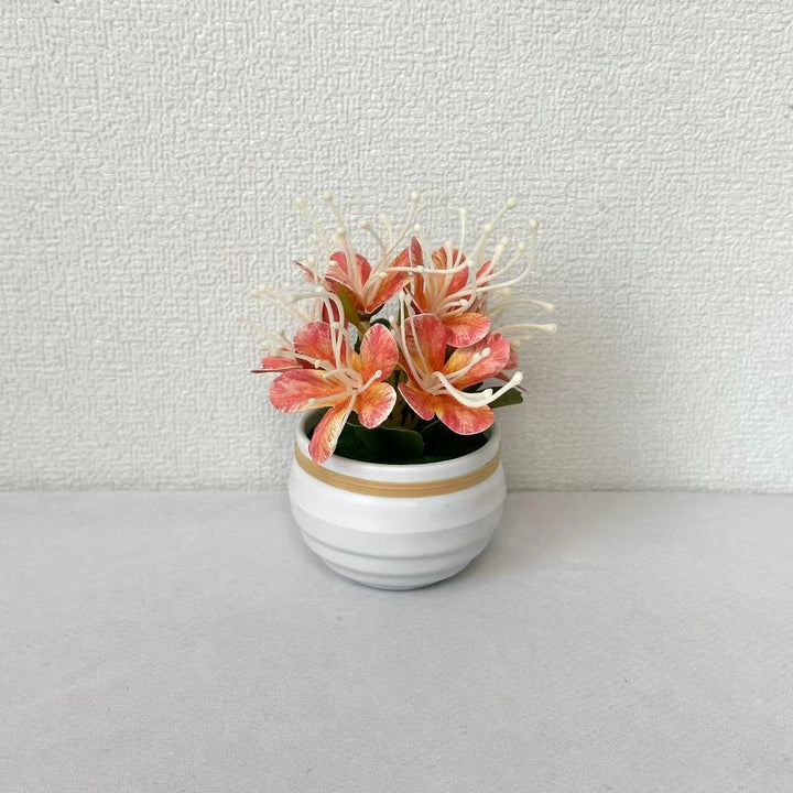 Decorative Potted Floral Arrangement for Home Decor