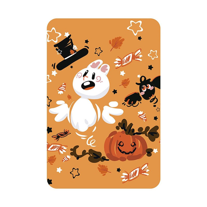 Festive Holiday-Themed Fleece Throw Blanket