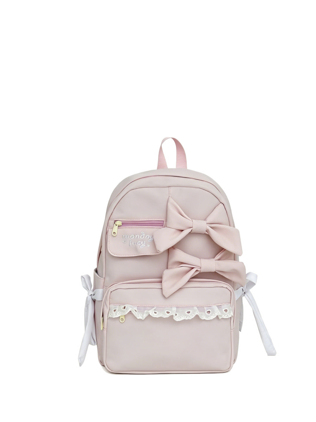 Cute Bow-Accent School Backpack Stornfield
