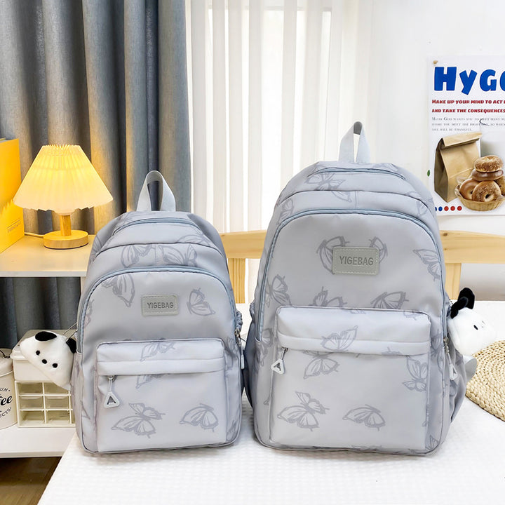 Floral Print Multi-Pocket Backpack Stornfield