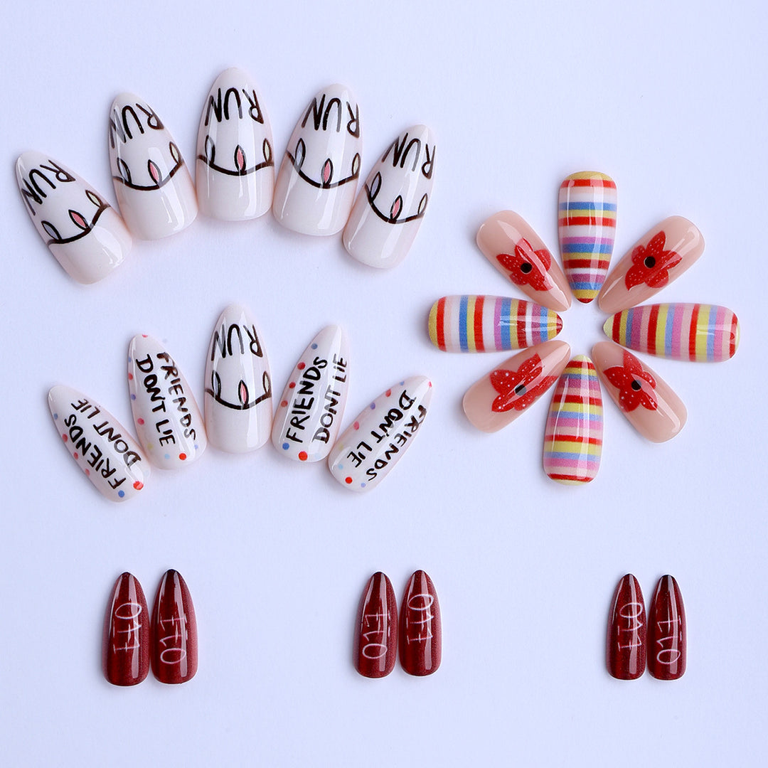 Creative Art Fingernails in Playful Design Stornfield