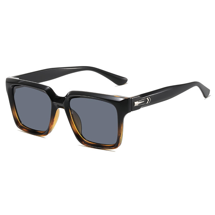 Elegant Oversized Square Frame Sunglasses Stornfield