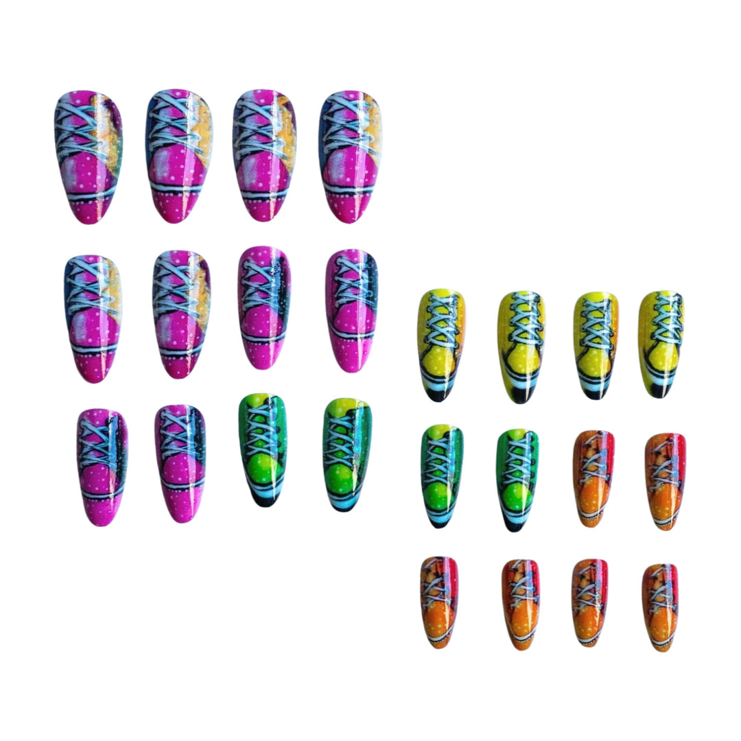 Creative Sneaker Art Nail Design Kit