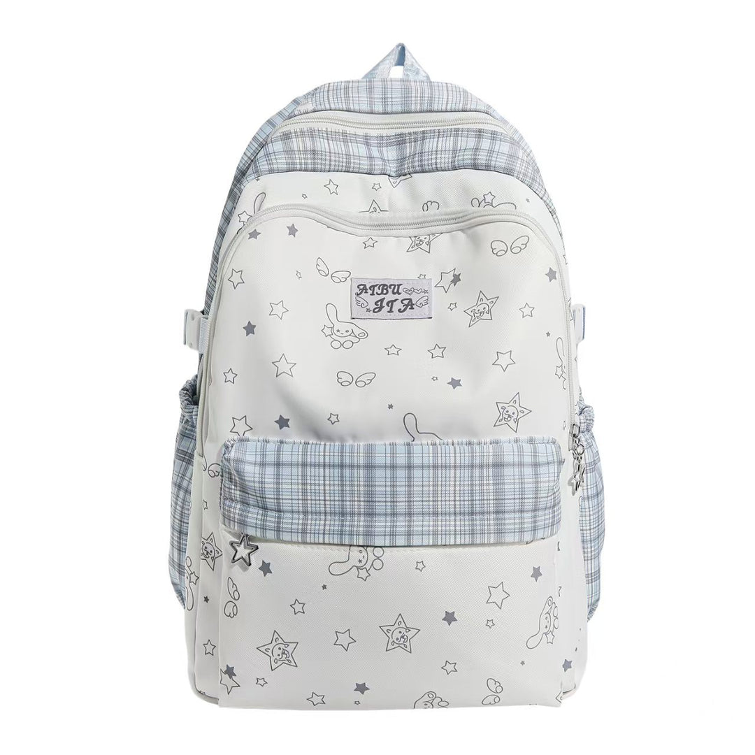 Playful Patterned School Backpack Stornfield