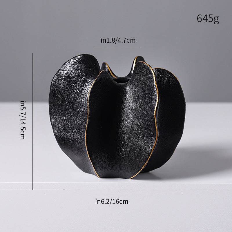 Textured Modern Decorative Ceramic Vase Stornfeild