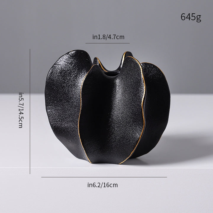Textured Modern Decorative Ceramic Vase Stornfeild
