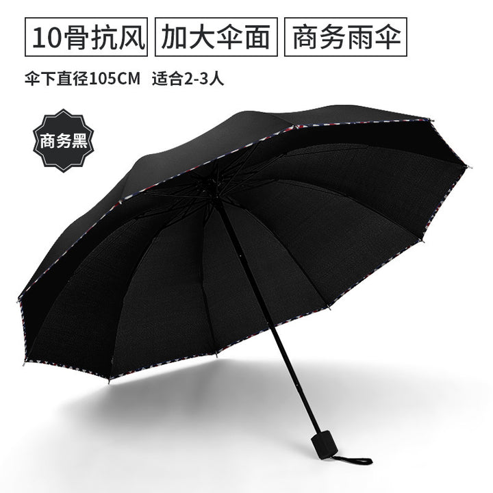 Women's Large Area Umbrella with Windproof Frame Stornfield