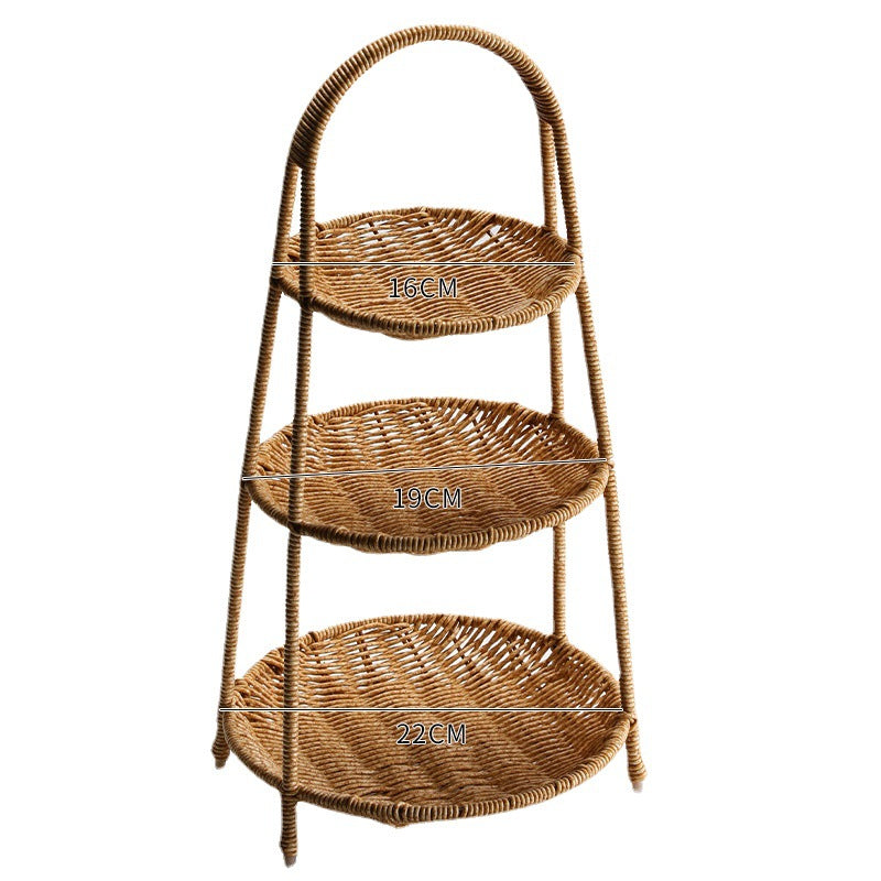 Handcrafted Wicker Storage Basket Stornfield