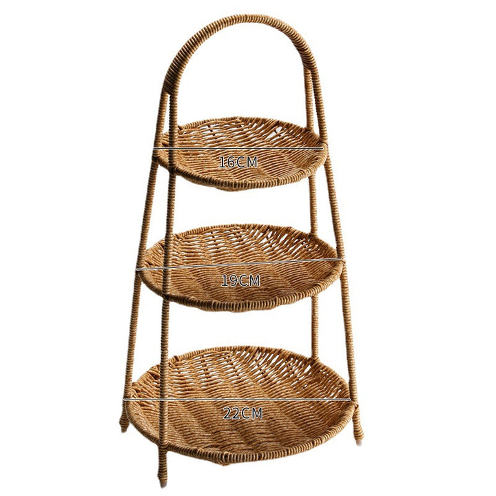 Handcrafted Wicker Storage Basket Stornfield