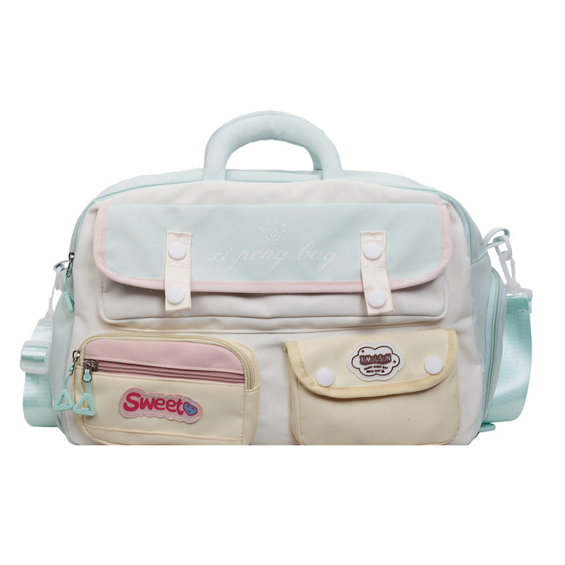 Sporty Shoulder Bag With Multifunctional Compartments Stornfield