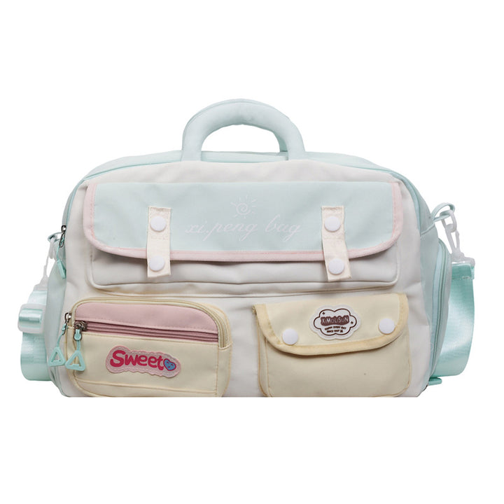 Sporty Shoulder Bag With Multifunctional Compartments Stornfield