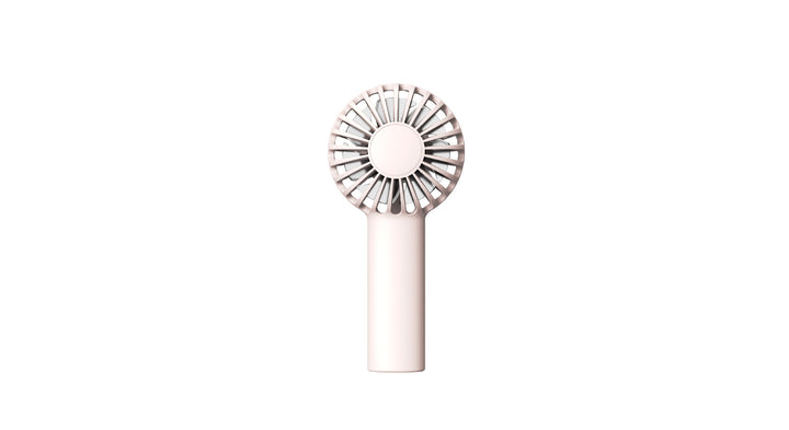 Women portable USB hand fan with flexible holder Stornfield
