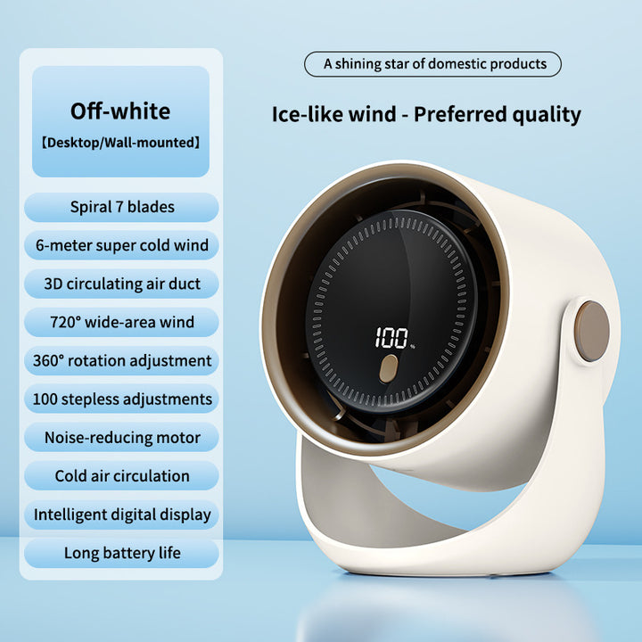 Unisex Digital Air Circulator Fan Stornfield