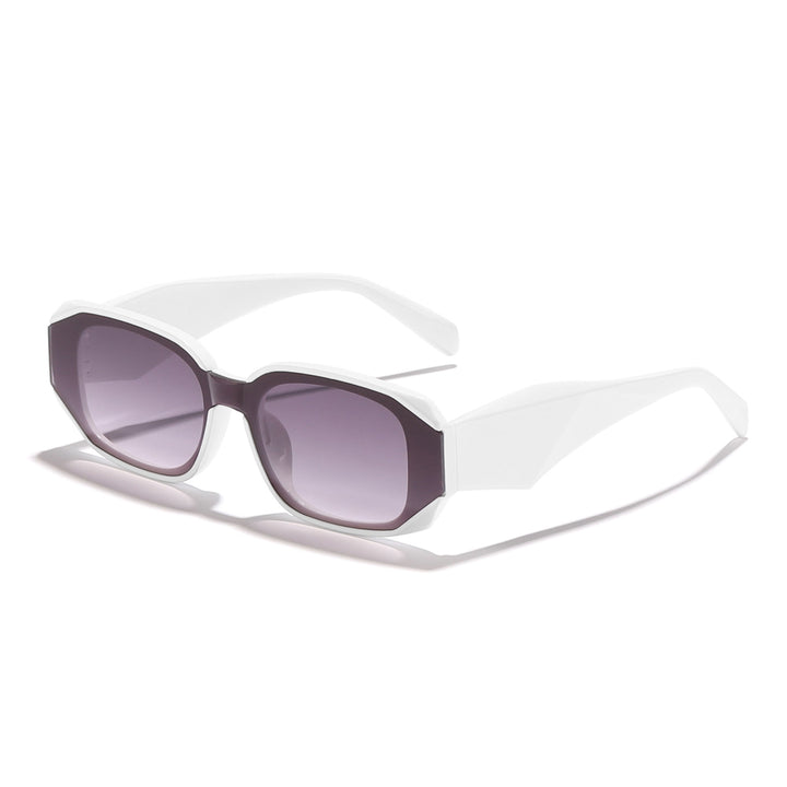 Ladies fashionable sunglasses in angular design with UV protection Stornfield