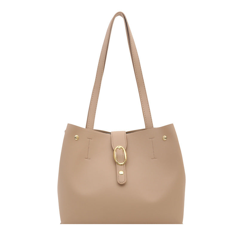 Structured Leather Tote Bag Stornfield