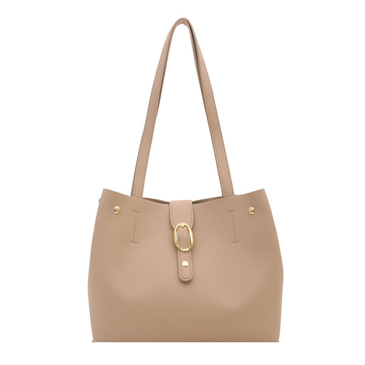 Structured Leather Tote Bag Stornfield