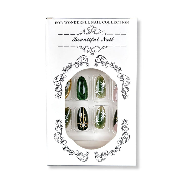 Artistic Press-On Nail Art Design Kit
