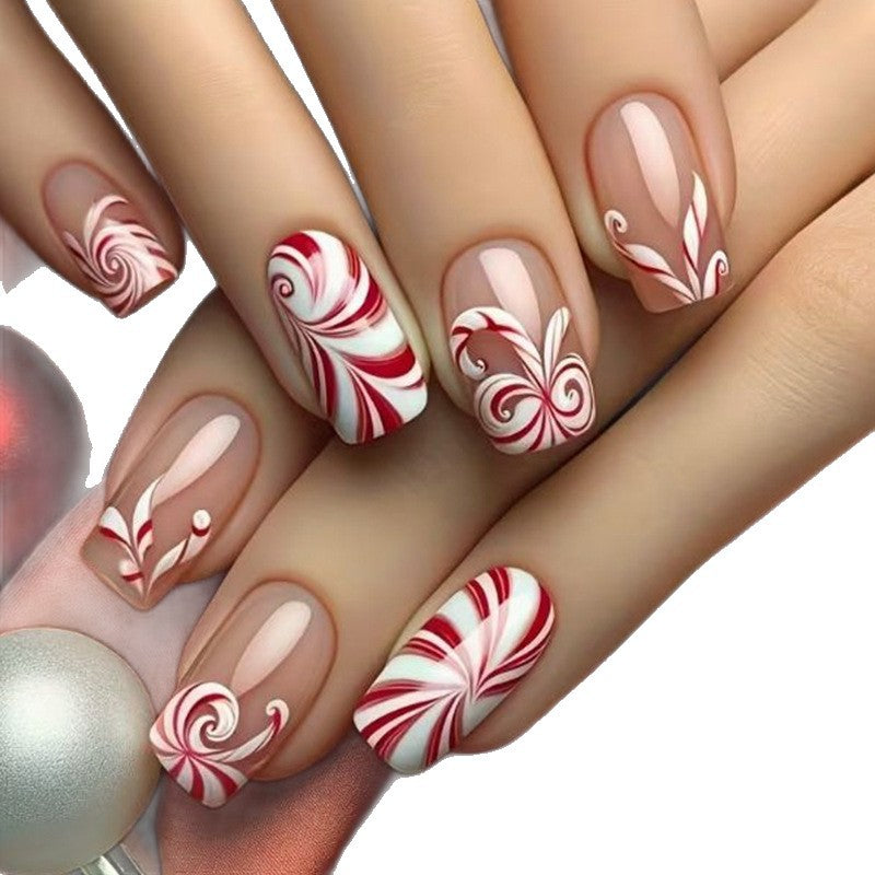 Artistic Holiday Nail Art Design Stornfield