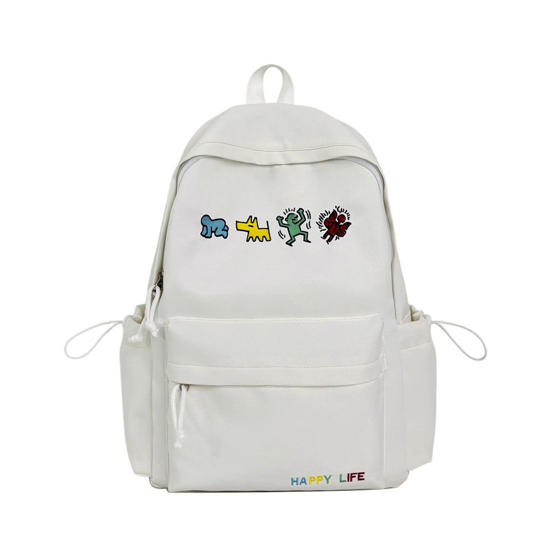Fun Themed Embroidered Backpack Stornfield