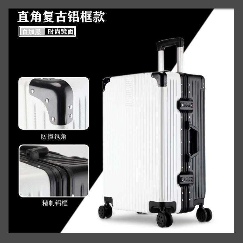 Hard-shell suitcase with 360-degree wheels and security lock Stornfield