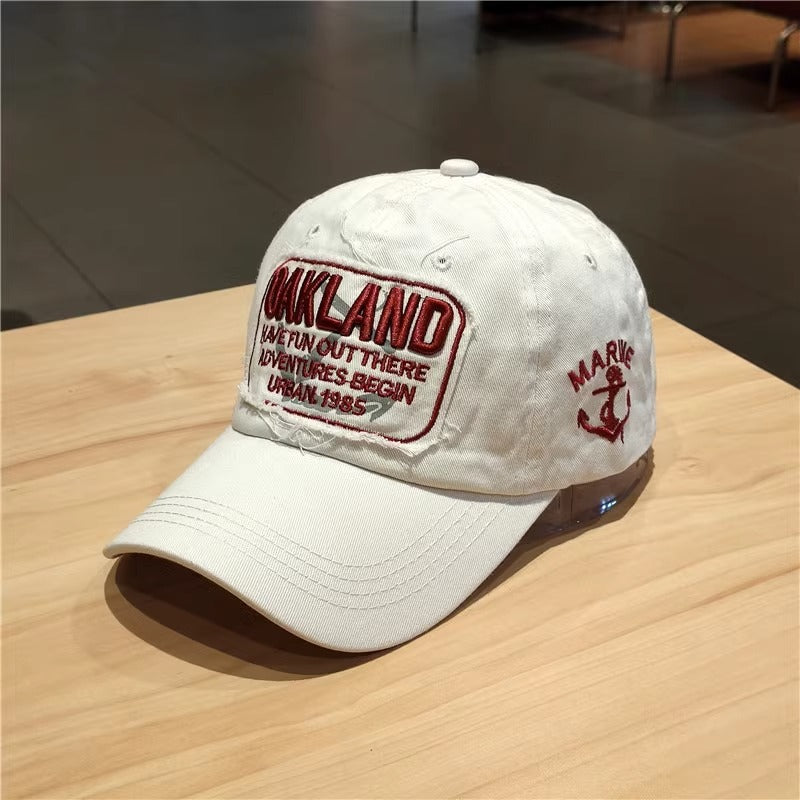 Women's Vintage-Inspired Embroidered Cap Stornfield