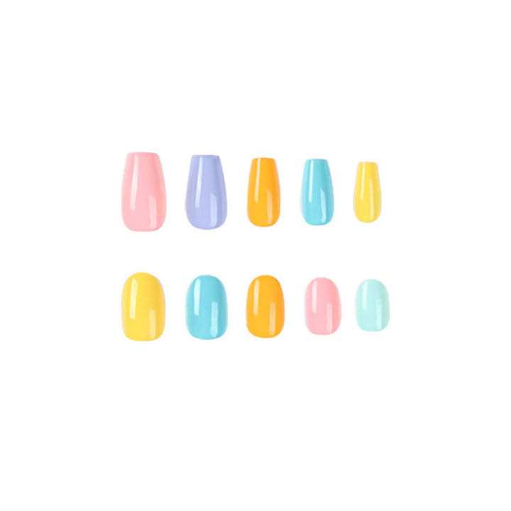Artificial nail art with colorful designs Stornfield
