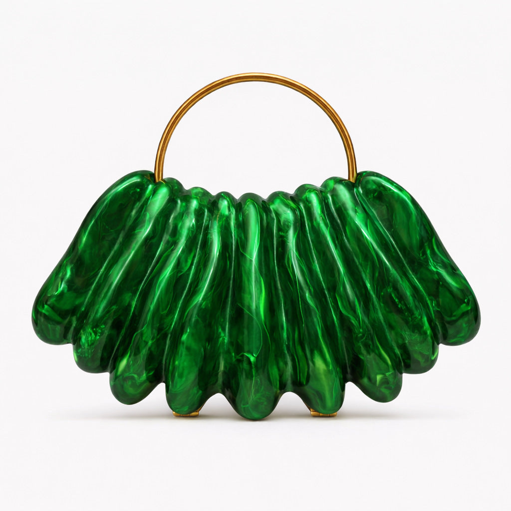 Sculptural Handheld Clutch