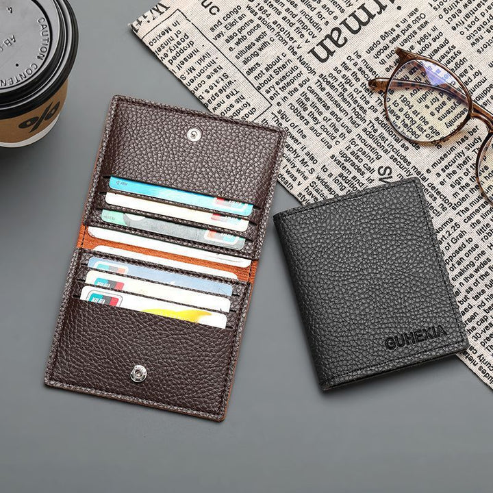 RFID-Blocking Leather Card Holder Stornfield