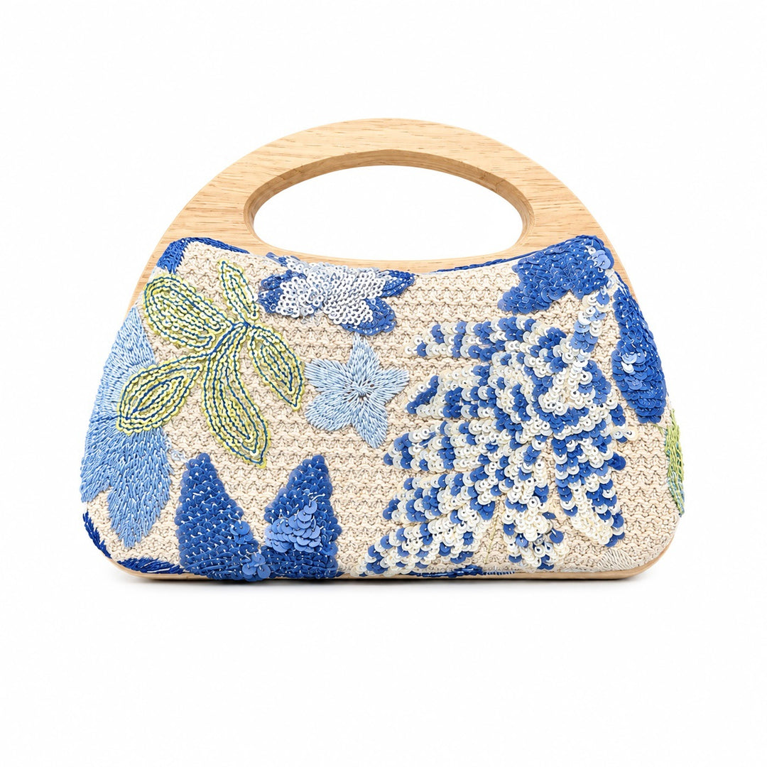 Floral Embellished Handbag