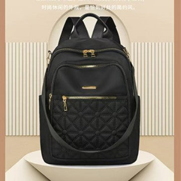Elegant Quilted Multi-Pocket Backpack Stornfield