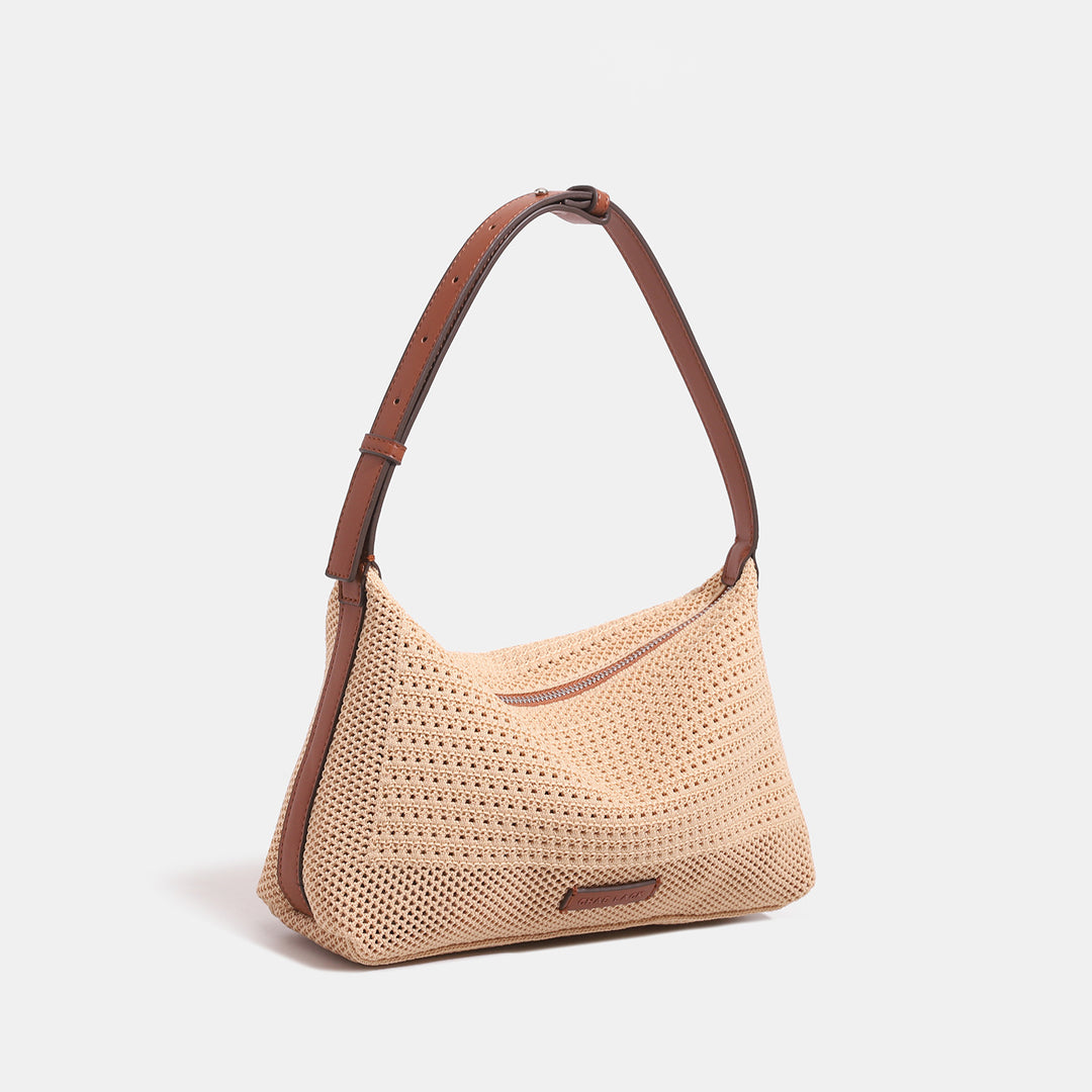 Stylish Perforated Handbag