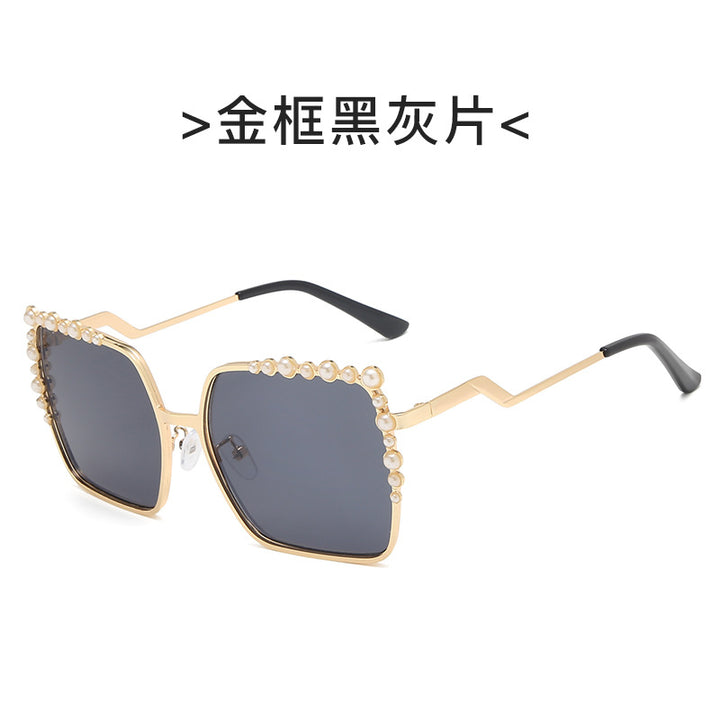 Women's Cat-Eye Sunglasses with Luxurious Pearl Frame and Polarizing Lenses Stornfield