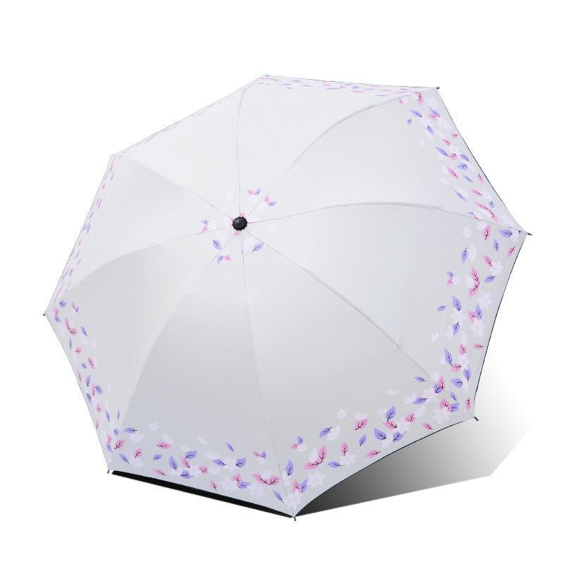 Women's Foldable Umbrella with Floral Finishes Stornfield