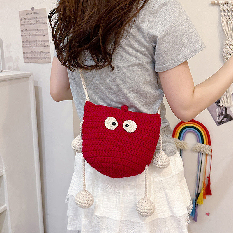 Cute Character Mini Crochet Handbag