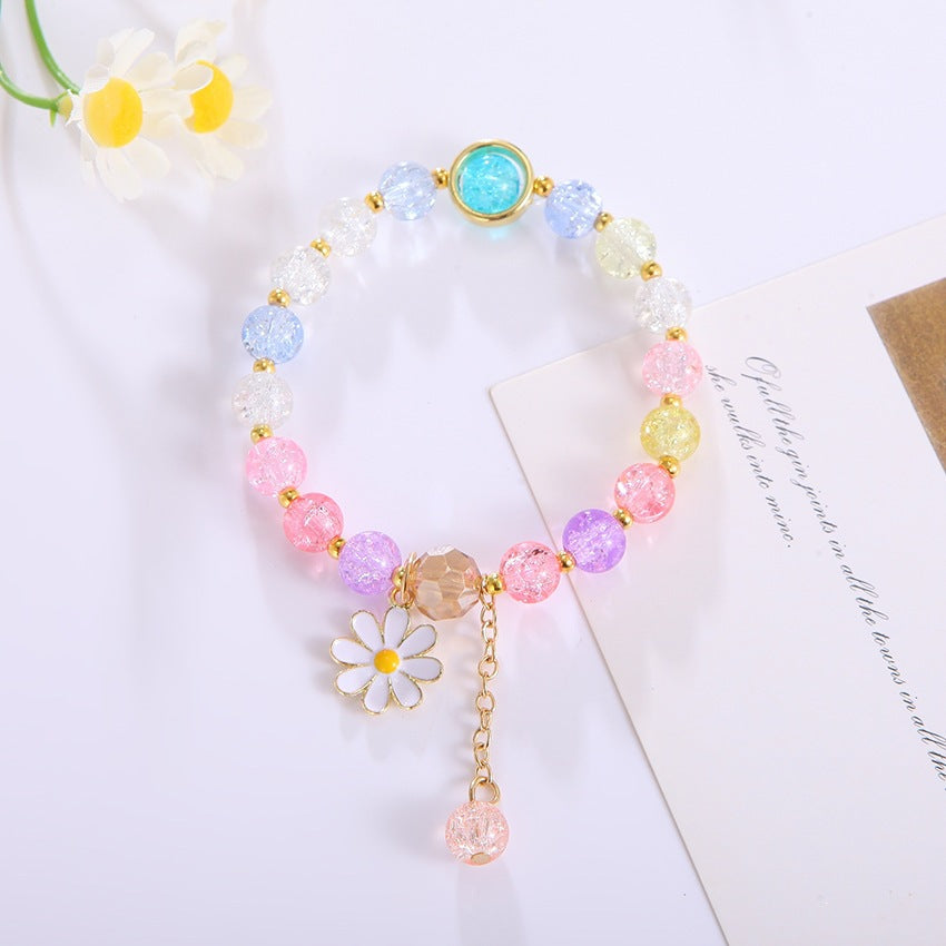 Elegant bracelet with flower pendant Stornfield